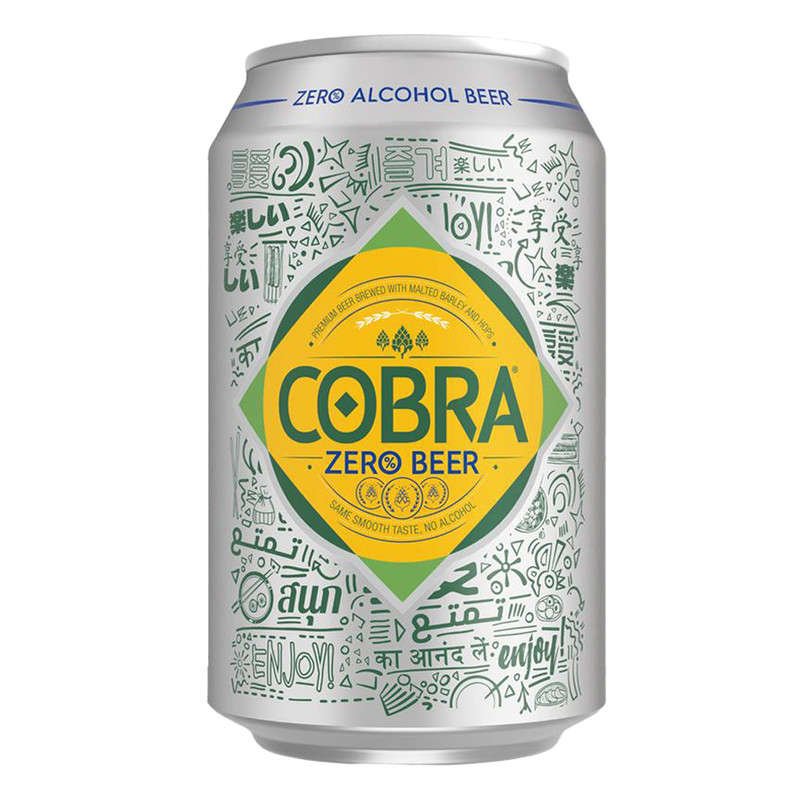 Cobra Zero Alcohol-Free Beer 24 x 330ml Can - 19405106_1.jpg