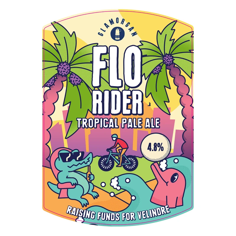 Glamorgan Flo Rider Tropical Pale Ale 9G Cask 4.8%