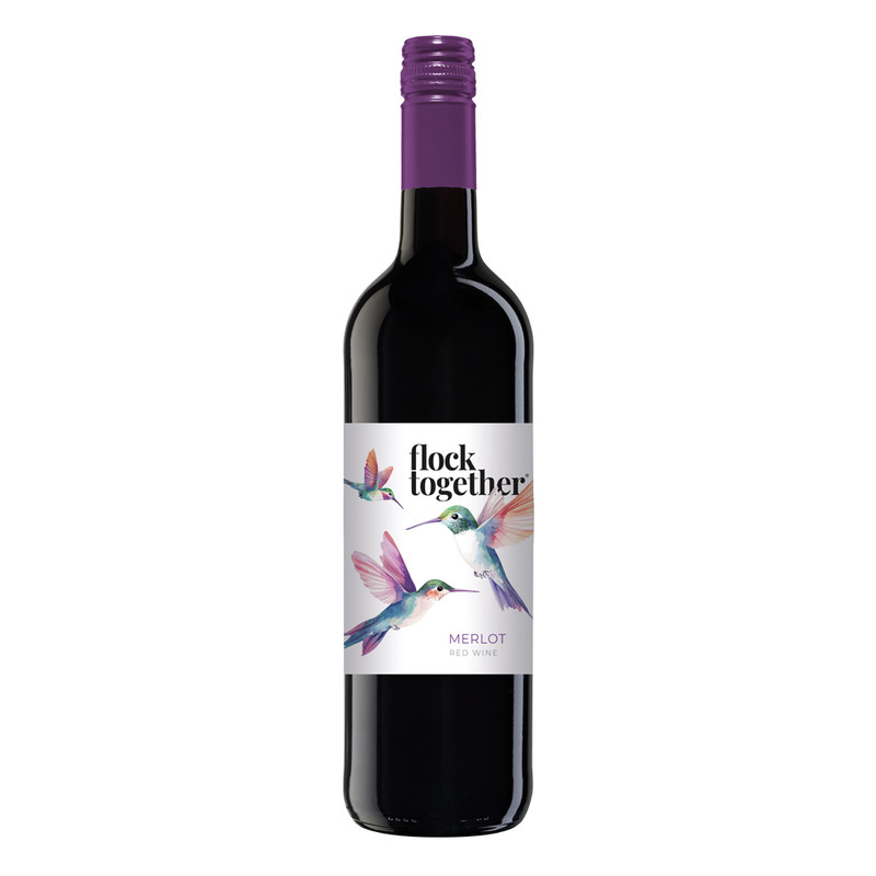 Flock Together Merlot 75cl NRB