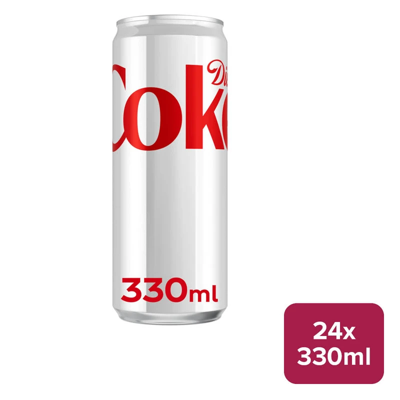 Diet Coke 24 x 330ml Slim Can - 58310032_B.jpg