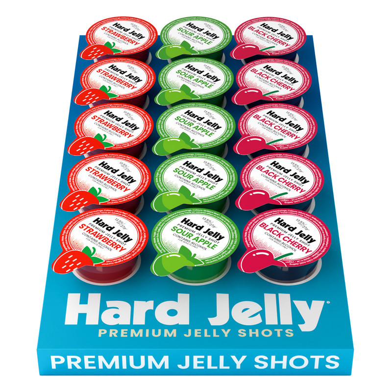 Hard Jelly Strawberry, Sour Apple, Cherry 75 x 30ml PET - 33202650_1.jpg