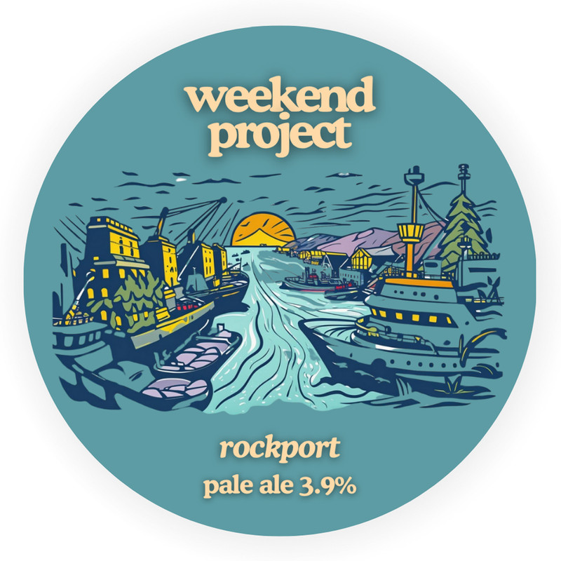 Weekend Project Rockport Pale 9G Cask 3.9%