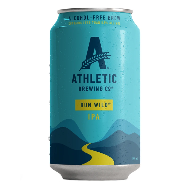 Athletic Brewing Co Run Wild Non-Alcoholic IPA 24 x 355ml Can - 17540531_1.jpg