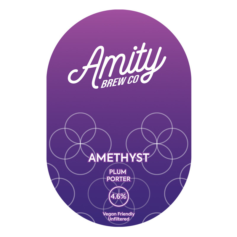 Amity Brew Co Amethyst Plum Porter 9G Cask 4.6%