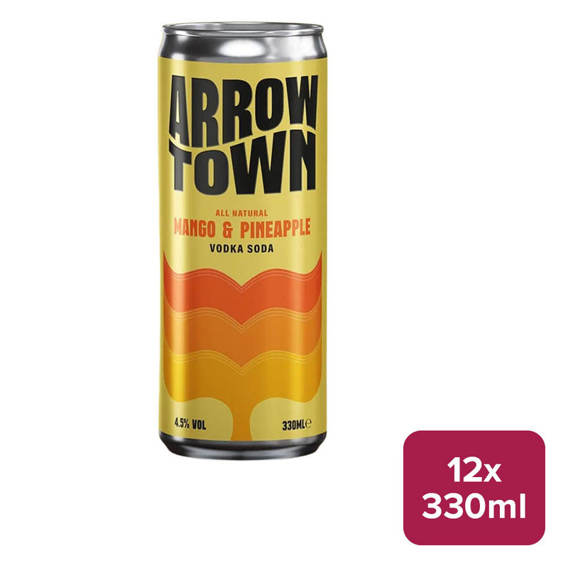 Arrowtown Mango & Pineapple 12 x 330ml Can - 33497710_B.jpg
