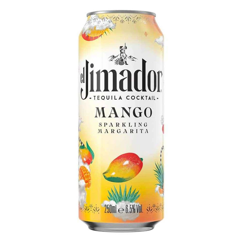 El Jimador Mango Sparkling Margarita 12 x 250ml Can