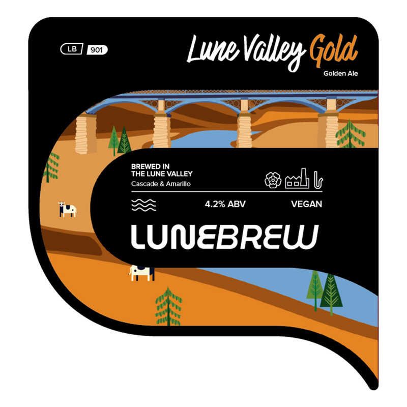 Lune Valley Golden Ale LB 901 9G Cask 4.2%
