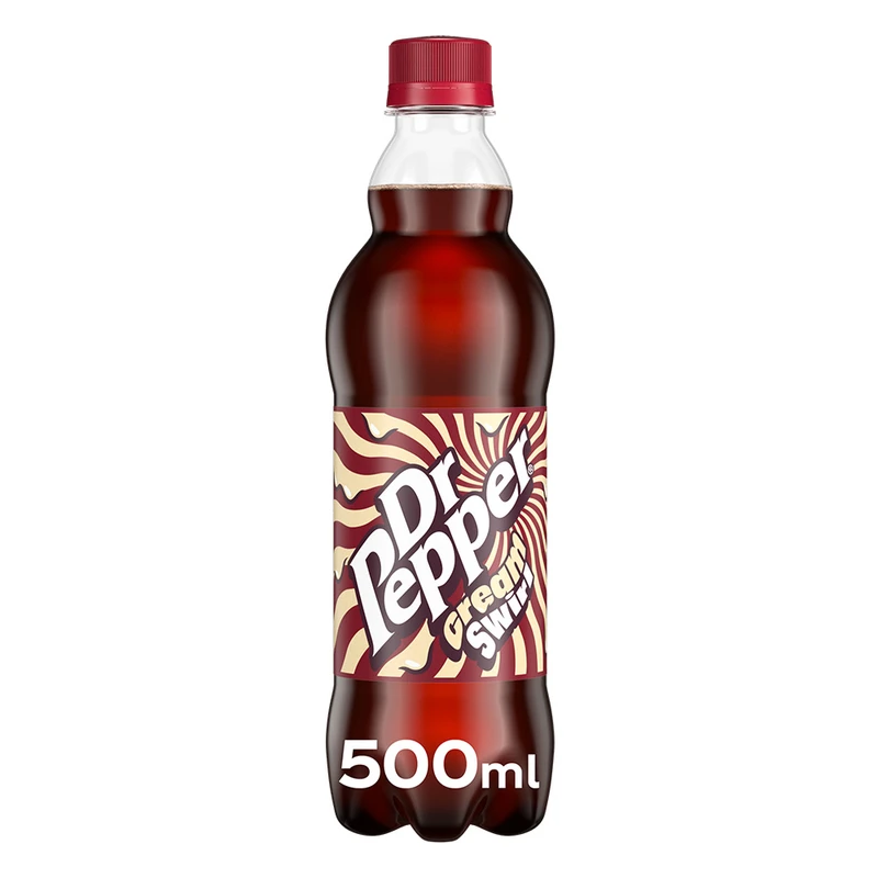 Dr Pepper Cream Swirl 12 x 500ml PET