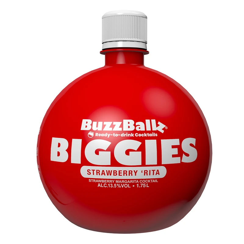 Buzzballz Biggies Strawberry Rita 3 x 1.75L PET