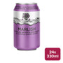 Marlish Sparkling Blackcurrant Water 24 x 330ml Can - 57462628_B.jpg