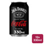 Jack Daniel's & Coca-Cola 12 x 330ml Can - 36658780_B.jpg