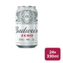 Budweiser Zero 0% Alcohol Free Lager 24 x 330ml Can - 26600036_B.jpg