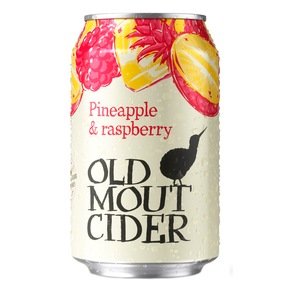 Old Mout Pineapple & Raspberry Cider 10 x 330ml Can - LWC eCatalog