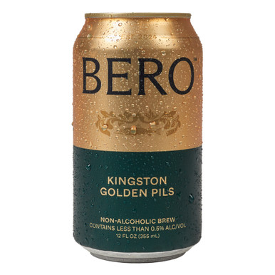 Golden Raspberry Bero Bero Kingston Golden Pils 0.5% 24 x 355ml Can - LWC eCatalog
