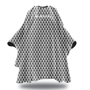 Black Ice Geomatrix Barber Cape