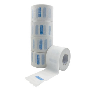 Black Ice Neck Strip 5 Rolls - White