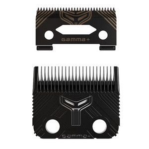 Gamma+ T1000 Echo Fade Blade & Shallow 2.0 Clipper Blade Set