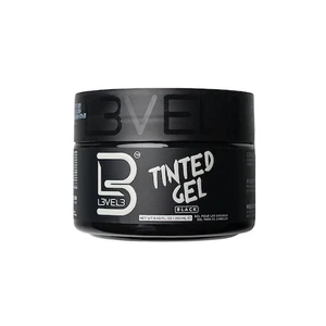L3vel3 Black Tinted Hair Gel- 8.45oz