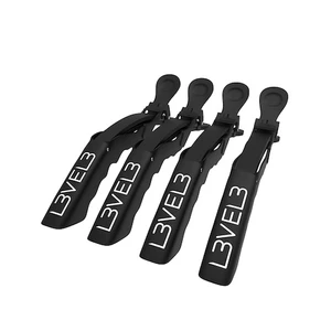 L3vel3 4pc Hair Croc Clips