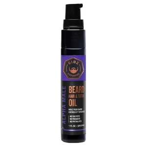 Gibs Alpha Male Beard Hair and Tattoo Oil 1oz