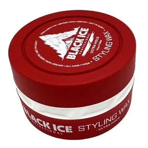 Black Ice Ultra Hold Styling Wax 5oz