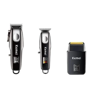 Kemei Professional Cordless Clipper Trimmer and Shaver Set 8531
