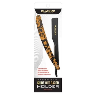 Black Ice Slide Out Razor Holder Masterpiece