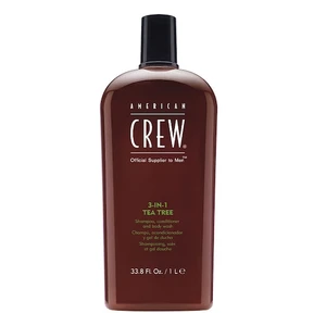 American Crew 3-in-1 Tea Tree Shampoo Conditioner & Body Wash 33.8oz