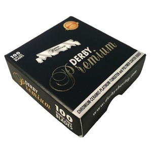Derby Premium Single Edge Razor Blades 100ct Derby Premium Single Edge Razor Blades 100ct