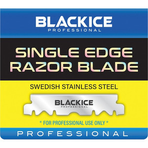 Black Ice Single Edge Razor Blades 100ct Black Ice Single Edge Razor Blades 100ct