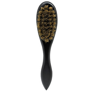 Black Ice Beard Hard Natural Bristle Handle Brush Black Ice Beard Hard Natural Bristle Handle Brush