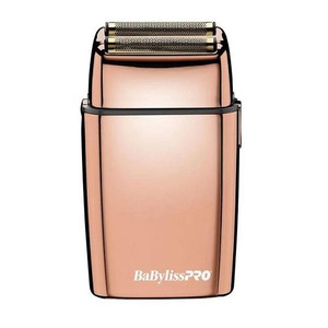 BaByliss PRO Metal Double Foil Rose Gold Cordless Shaver BaByliss PRO Metal Double Foil Rose Gold Cordless Shaver