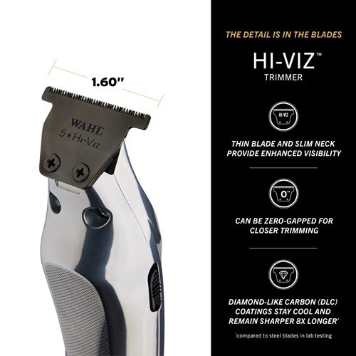 WAHL Professional 5 Star HI-VIZ Cordless Trimmer - Top Deals