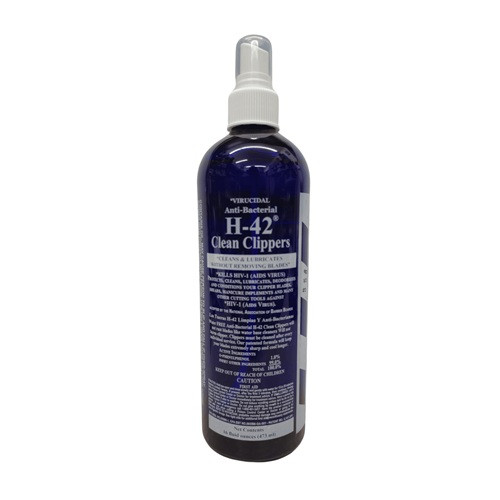 H-42 Clean Clippers Blade Cleaner Spray 16oz