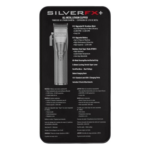 BaByliss PRO SilverFX+ Cordless Clipper - Top Deals!