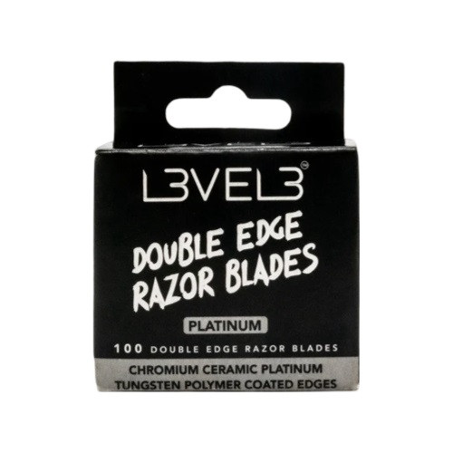 L3VEL3 Double Edge Razor Blades 100ct