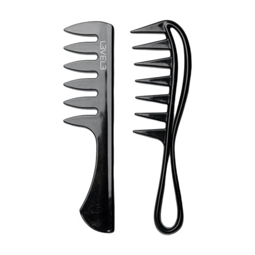 L3VEL3 Styling Comb Set 2Pc