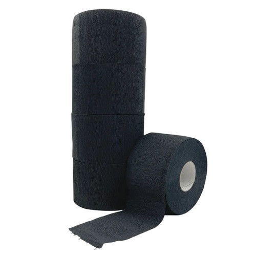 Black Ice Neck Strip 5 Rolls - Black