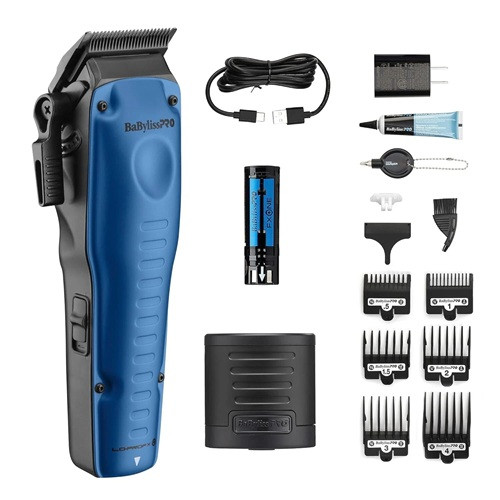 BaByliss PRO FXONE Lo-ProFX Blue & Black Cordless Clipper