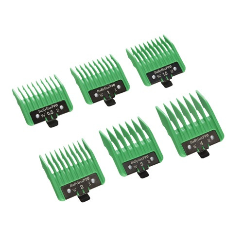 BaByliss PRO 6 Precision Green Clipper Guards