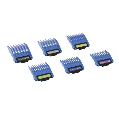 BaByliss PRO 6 Magnet Blue Clipper Guards