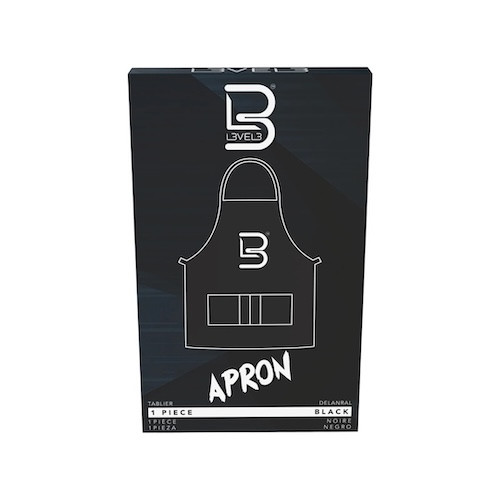 L3vel3 Professional Apron Black
