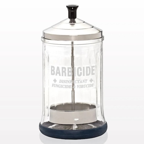 Barbicide Midsize Jar for Disinfecting Tools 21oz