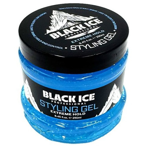 Black Ice Extreme Hold Styling Gel 16.9oz