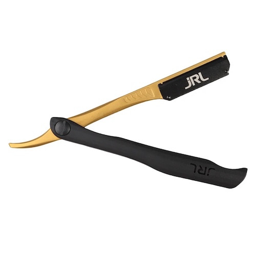 JRL Gold Magnetic Straight Edge Razor