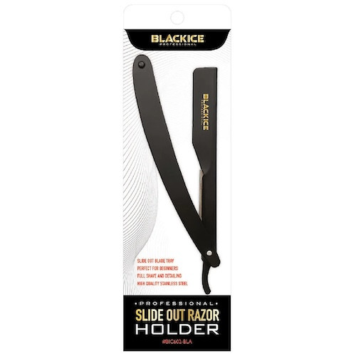 Black Ice Slide Out Razor Holder Black
