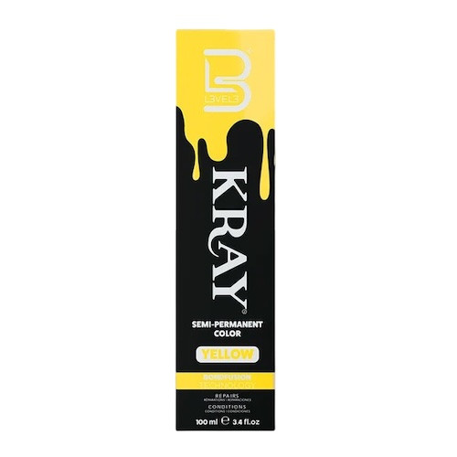 L3vel3 Kray Semi Permanent Color Yellow 3.4oz
