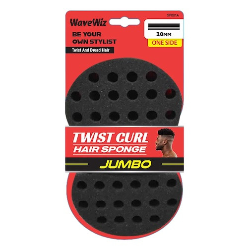 WaveWiz Twist Curl Hair Sponge Jumbo 10mm