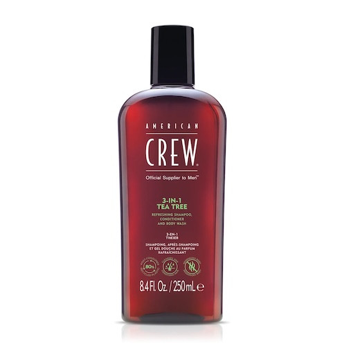 American Crew 3-in-1 Tea Tree Shampoo, Conditioner, & Body Wash 8.4oz