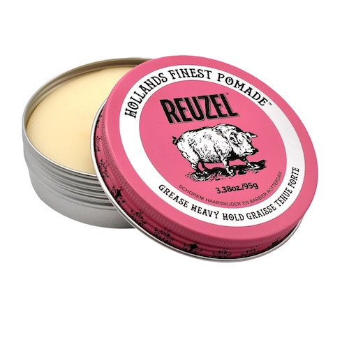 Reuzel Heavy Hold Grease Pomade Pink 3.38oz